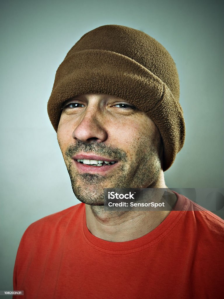 Ritratto di uomo che indossa abbigliamento Casual - Foto stock royalty-free di Abbigliamento casual