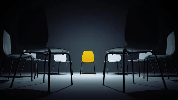 Photo of chairs in a circle