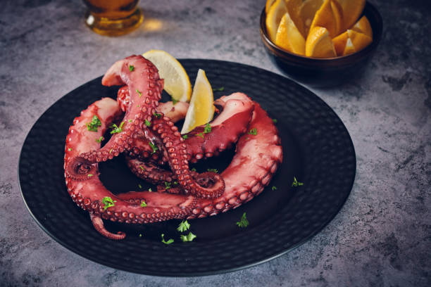 istock Octopus Tentacles with Seasalt and Fresh Salt 1082036346