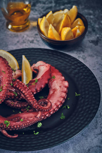 istock Octopus Tentacles with Seasalt and Fresh Salt 1082036348