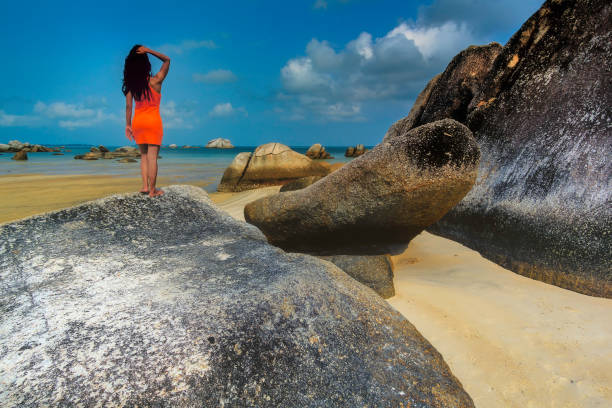 istock Tanjung Tinggi beach /Belitung/ 1082050420