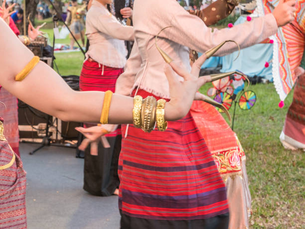 istock Performances for Thai Art Conservation,thai dancing art(fon ram) 1082052352