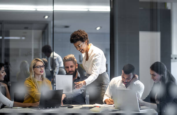 istock Young Business People Having a Meeting 1082072200