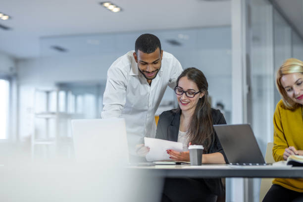 istock Young Business People Having a Meeting 1082076984