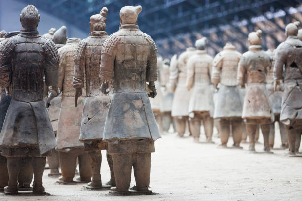 istock The Terracotta Army in Xi'an, China 1082083958
