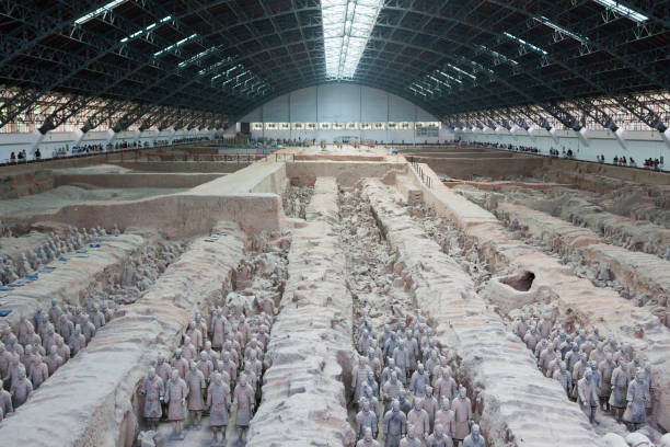 istock The Terracotta Army in Xi'an, China 1082084304