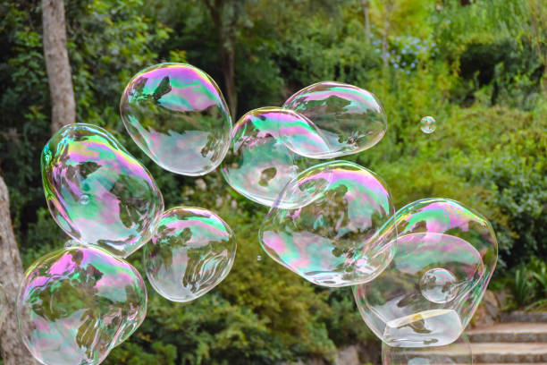 istock huge lots of soap bubbles multicolored bright reflections water summer bokeh 1082093112