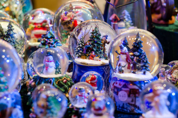 istock Snow-ball Toy Glass Ball 1082115902