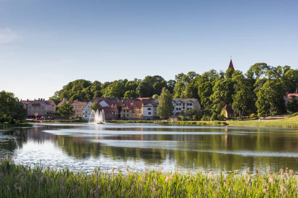 istock Old town Talsi in Latvia 1082119928