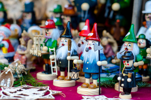 istock Christmas toys at the fair. 1082119936