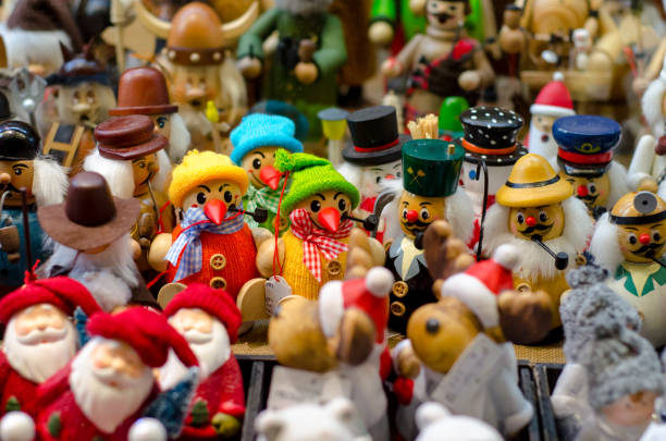 istock Christmas toys at the fair. 1082120772