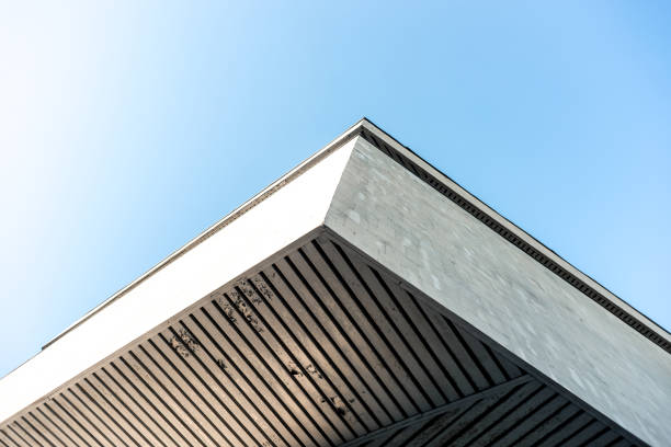 istock conceptual building against a blue sky 1082130530