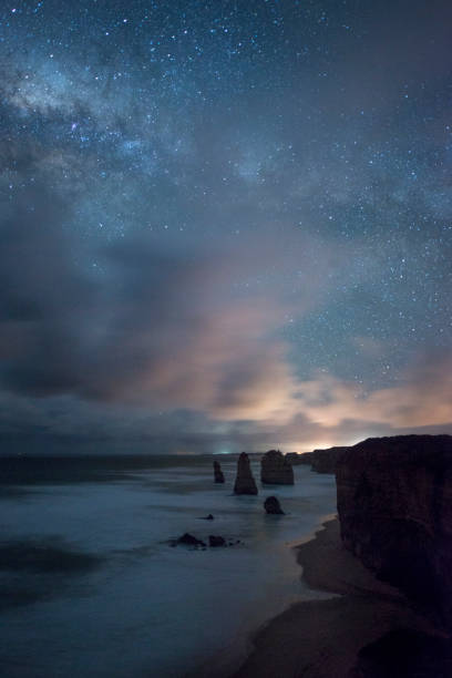 istock The Twelve Apostles at night, Travel Australia 1082136242