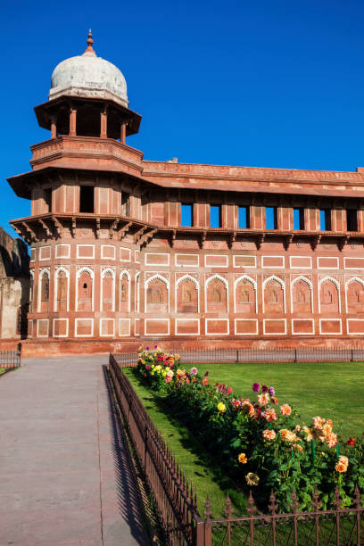 istock Jahangiri Mahal at Agra Fort in Agra, India 1082149336