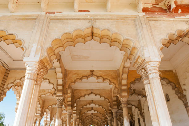 istock Diwan-i-Am at Agra Fort in Agra, India 1082149462