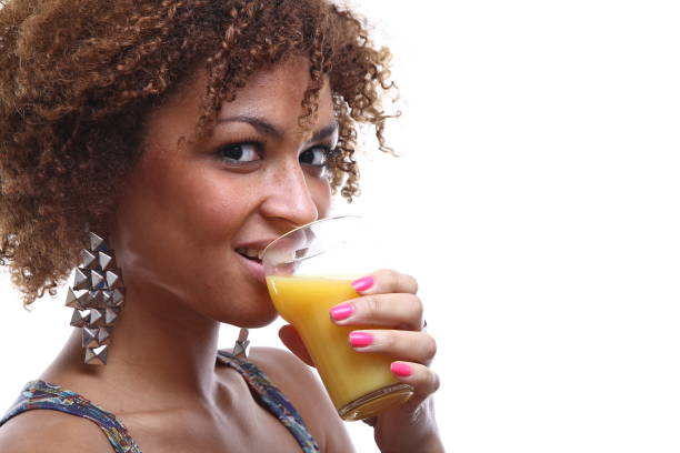 istock Beautiful commercial afro woman 1082149468