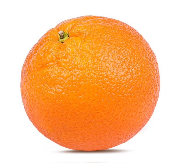 istock Orange isolated on white background with clipping path 1082163538