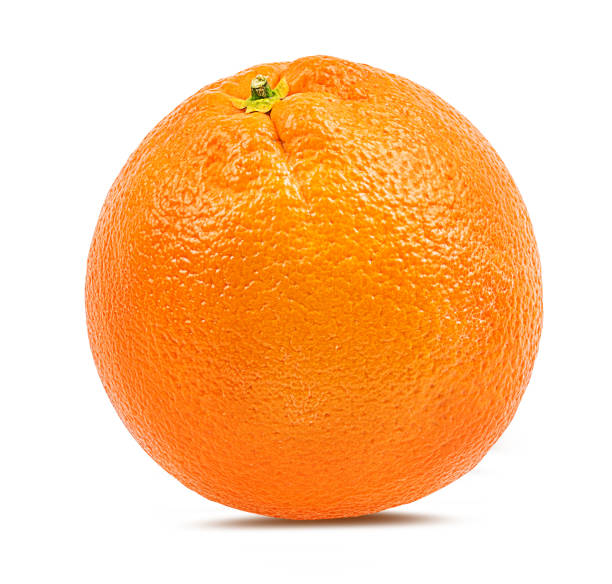 istock Orange isolated on white background with clipping path 1082172668