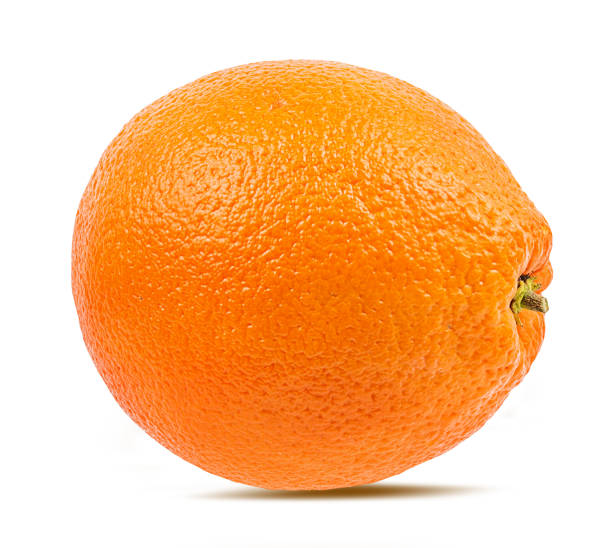 istock Orange isolated on white background with clipping path 1082182430
