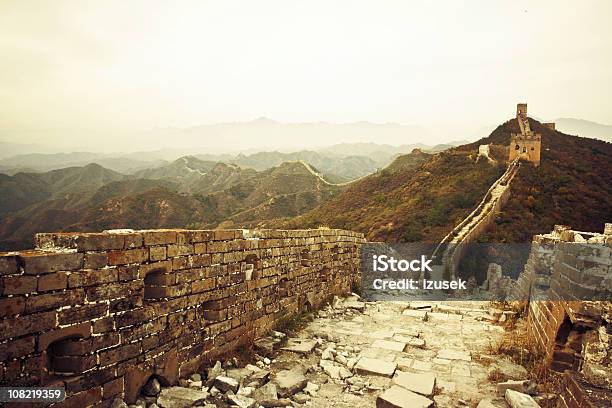 Jinshanling 만리장성 만리장성-중국 북부에 대한 스톡 사진 및 기타 이미지 - 만리장성-중국 북부, 0명, 건축