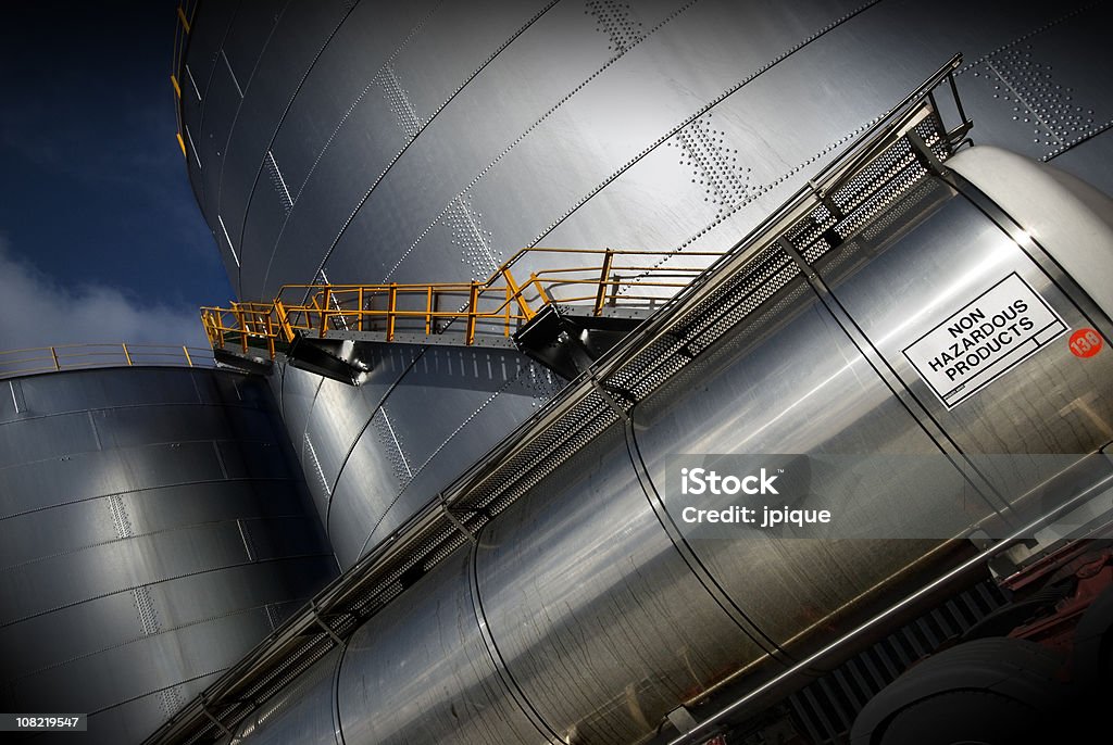 Keine gefährlichen Produkte Vorratsbehälter - Lizenzfrei Silo Stock-Foto