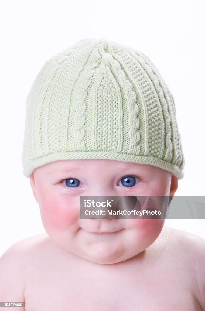 Bambino con Sorridere in modo compiaciuto - Foto stock royalty-free di 0-11 Mesi