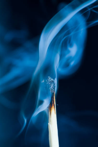 istock Smoke from a match that was just put out, 1082197096
