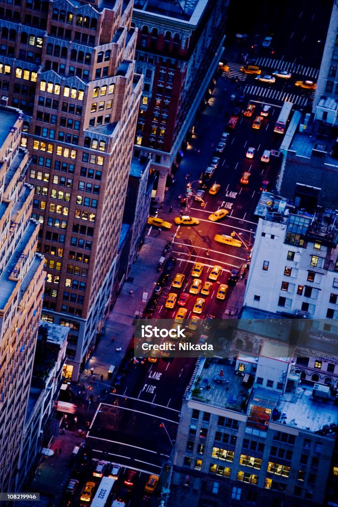 Nueva York taxi en Fifth Avenue - Foto de stock de Aire libre libre de derechos