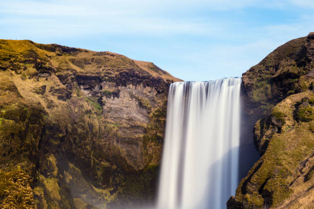 istock Skogafoss Waterfall Landscape in Southern Iceland 1082199890