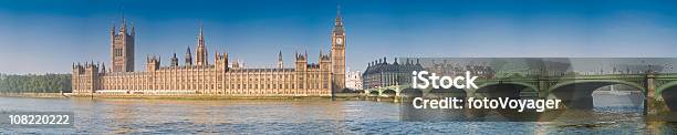 구름다리 겹쳐지며 강 템스 궁전 웨스트민스터 런던-잉글랜드에 대한 스톡 사진 및 기타 이미지 - 런던-잉글랜드, 파노라마, 국회의사당-웨스트민스터 시