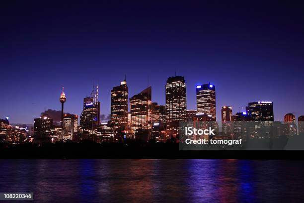 Sydney À Noite - Fotografias de stock e mais imagens de Noite - Noite, Sydney, Austrália