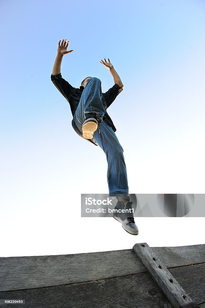 Salto Vertical - Foto de stock de Saltar - Actividad física libre de derechos