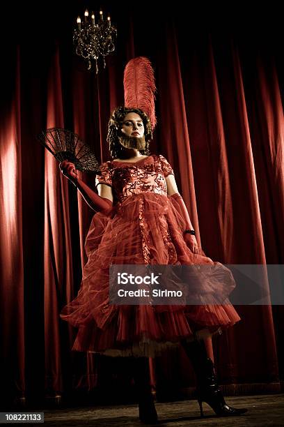 Bearded Lady With Attitude Stock Photo - Download Image Now - Freak Show, Circus, Beard