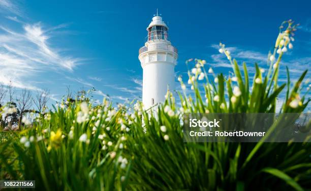 Beautiful Table Cape Lighthouse In Tasmania Stock Photo - Download Image Now - Architecture, Australia, Beacon