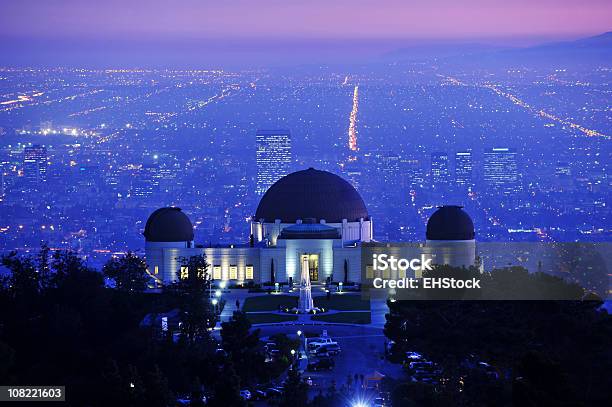 Griffith Park 관측소 Los Angeles 캘리포니아 관광 명소 관측소에 대한 스톡 사진 및 기타 이미지 - 관측소, 로스앤젤레스 시, 0명