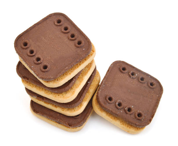 istock Chocolate cream cookies 1082217888