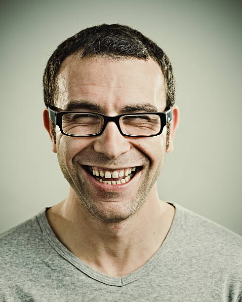 istock Portrait of Young Man laughing 108222122