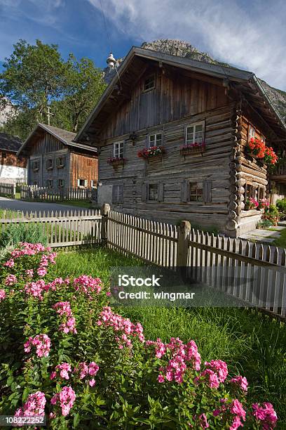 The Village Boden Stock Photo - Download Image Now - Farmhouse, Tyrol State - Austria, Yard - Grounds