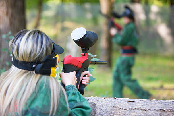 Paintball  paintballing stock pictures, royalty-free photos & images