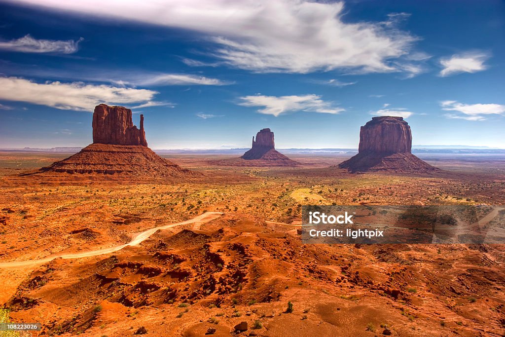 Monument Valley paesaggio - Foto stock royalty-free di Monument Valley