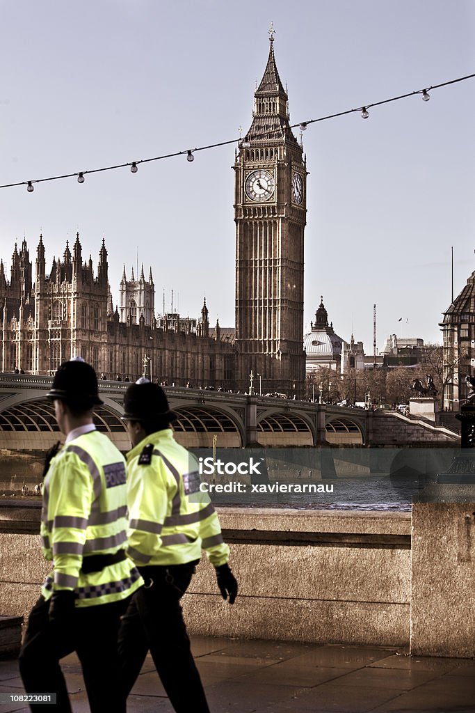 London Bridge City Of Westminster Police Force Stock Photo
