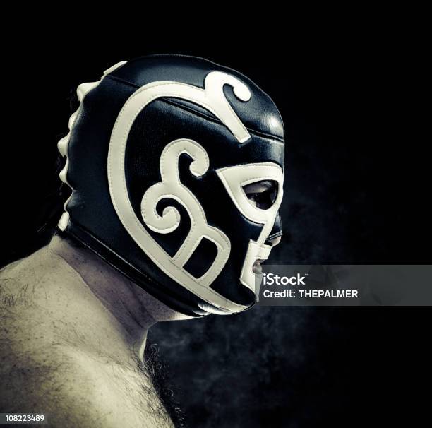 Mr Bizarro Luchador Stockfoto und mehr Bilder von Maske - Maske, Mexikanisches Wrestling, Profil