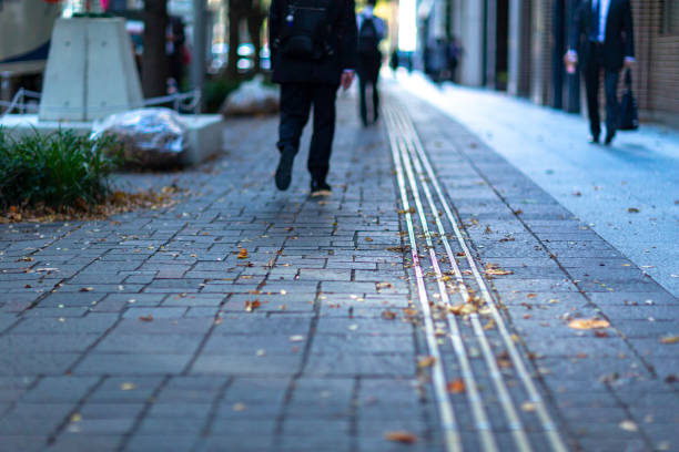 istock Business man walking on the street 1082236148