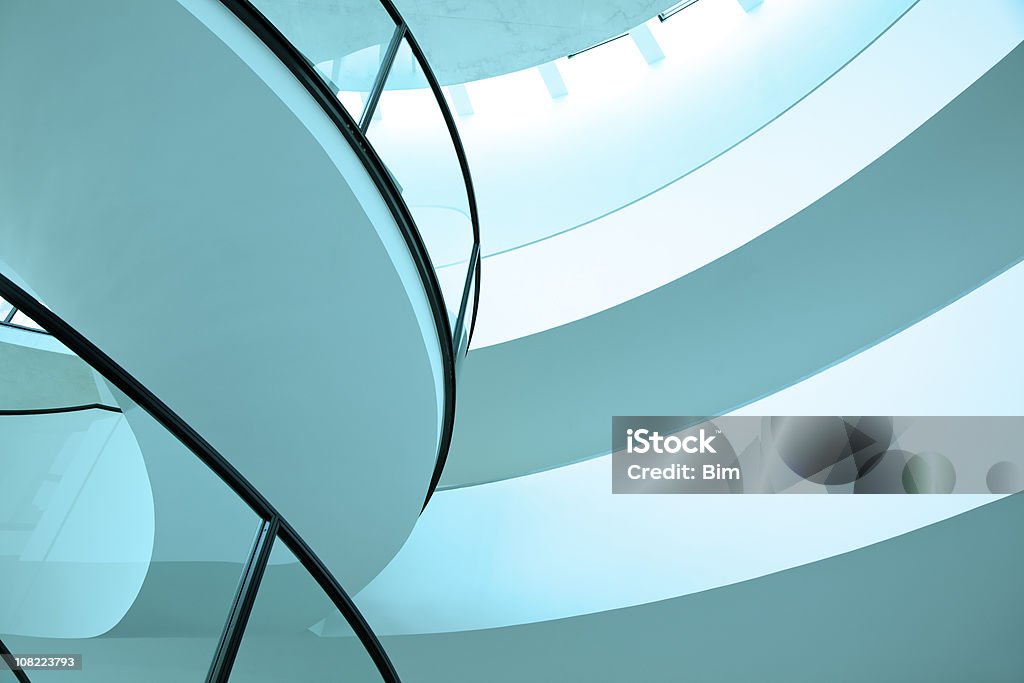 Futuristico edificio interni - Foto stock royalty-free di Affari