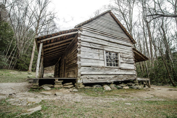 istock Remote Rustic Shack In The Smoky Mountains National Park 1082238120