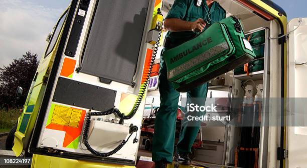 Ambulance Emergency Stock Photo - Download Image Now - Ambulance, UK, Paramedic