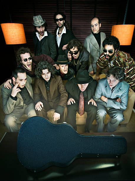 istock Group of Men Watching Television 108224218