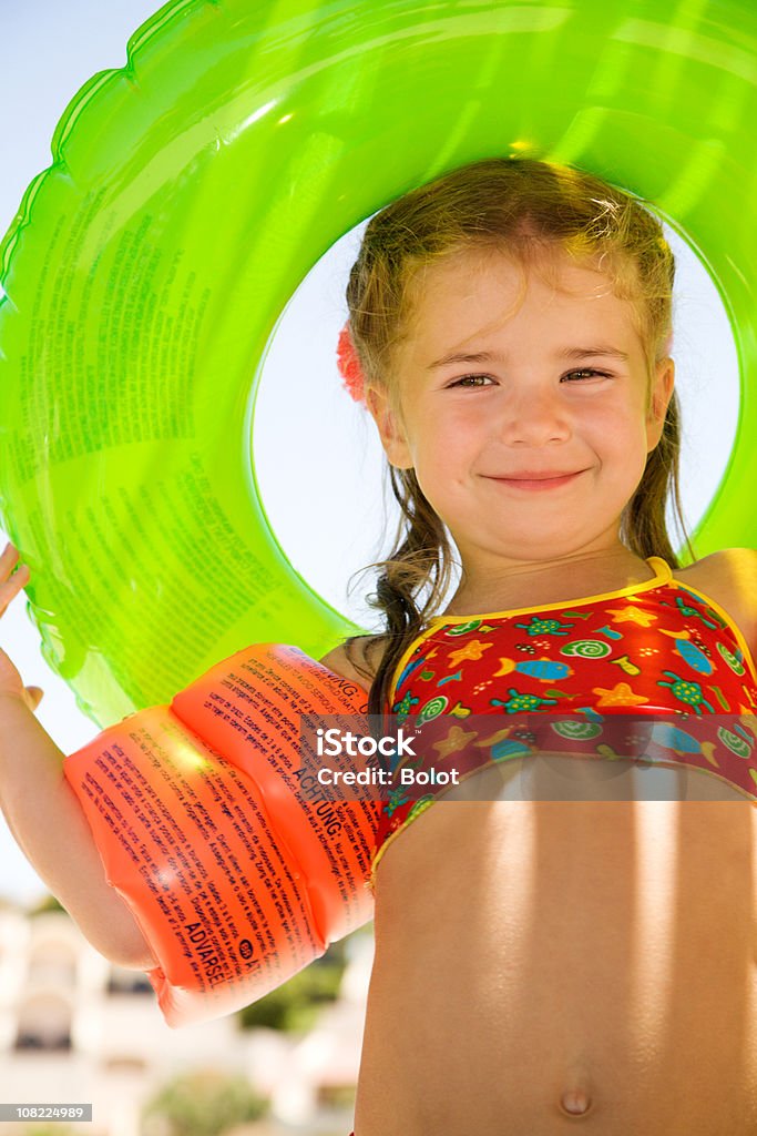 Little girl on beach  Beach Stock Photo