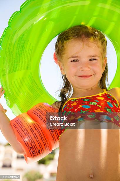 Little Girl On Beach Stock Photo - Download Image Now - Beach, Child, 4-5 Years