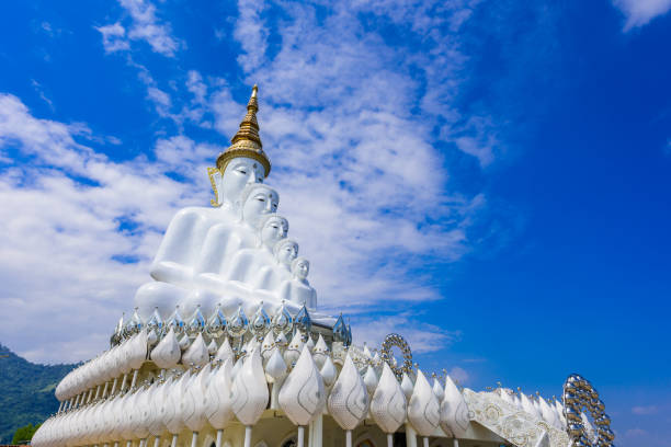istock White buddha in Wat Phra That Pha Son Kaew temple at Phetchabun Thailand 1082250486